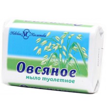 Мыло туалетное Натуральные ароматы Овсяное (90 гр)