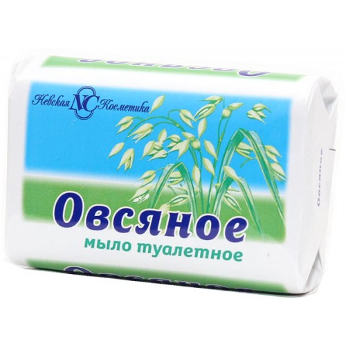 Мыло туалетное Натуральные ароматы Овсяное (90 гр)
