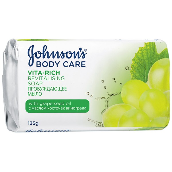 Мыло туалетное Johnson's Body Care Vita Rich Виноград (125 гр) Мыло туалетное Johnson's Body Care Vita Rich Виноград (125 гр)