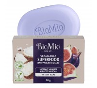 Мыло туалетное BioMio Vegan-Soap Инжир и кокос (90 гр)