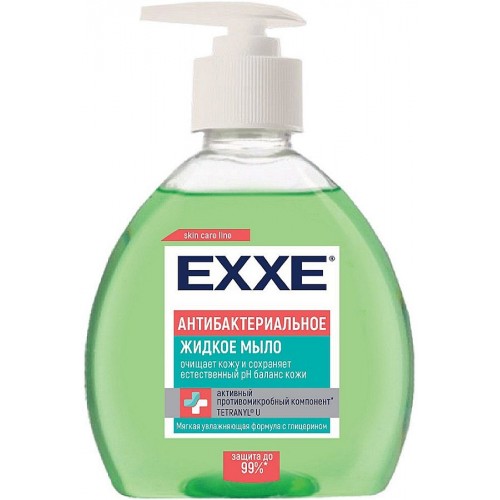 Мыло жидкое EXXE Антибактериальное (320 мл)