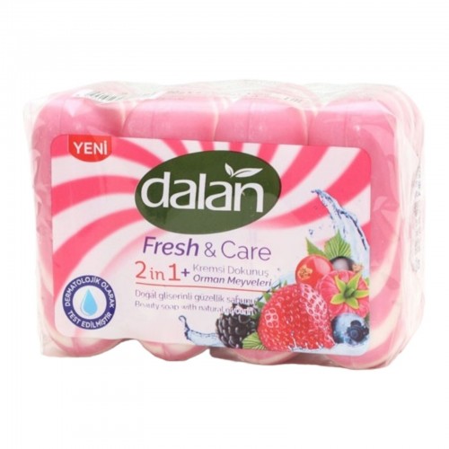Мыло туалетное Dalan Fresh&Care Лесные ягоды (4*90 гр)