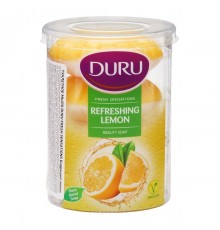 Мыло туалетное Duru Fresh Бодрящий лимон (4*100 гр)