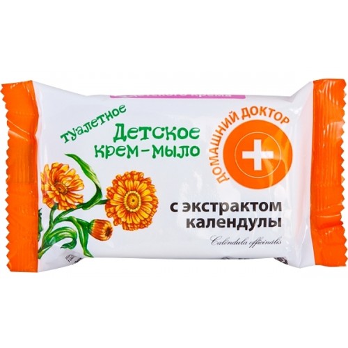 Крем-мыло Домашний доктор С экстрактом календулы (70 гр)