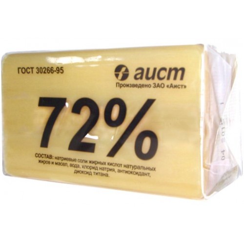 Мыло хозяйственное Аист 72% Классическое (200 гр)