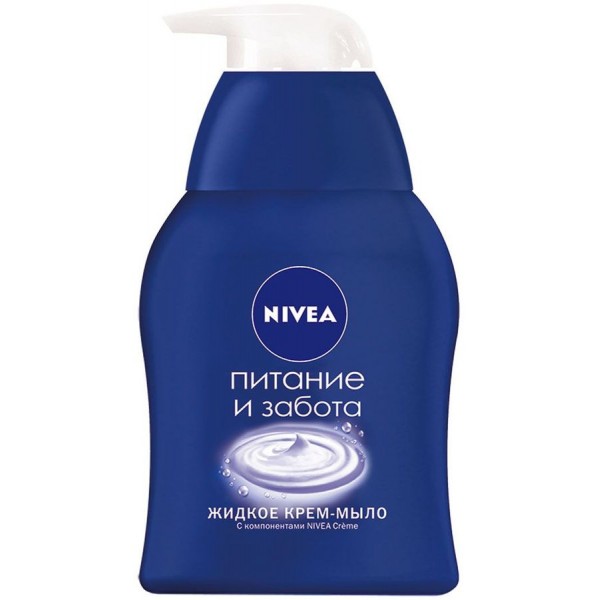 Крем-мыло жидкое Nivea Питание и забота (250 мл) Крем-мыло жидкое Nivea Питание и забота (250 мл)