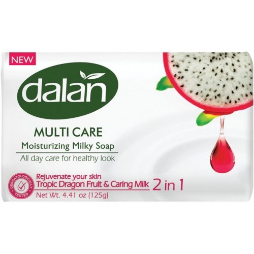 Мыло туалетное Dalan Multi Care Питахайя и Молоко (150 гр)