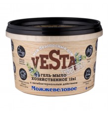 Гель-мыло хозяйственное Vesta Можжевеловое ГОСТ 88% (500 гр)
