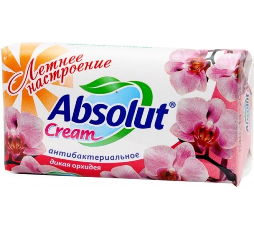 Мыло туалетное Absolut Cream Дикая орхидея (90 гр)