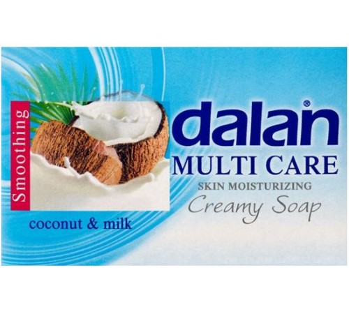 Мыло туалетное Dalan Multi Care Кокос и Молоко (150 гр)