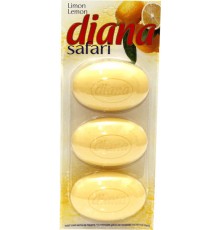 Мыло туалетное Diana Safari Лимон (3*115 гр)