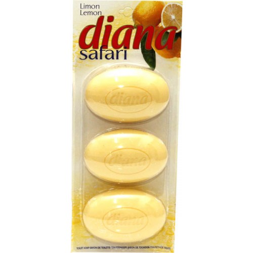 Мыло туалетное Diana Safari Лимон (3*115 гр)