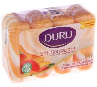 Мыло туалетное Duru 1+1 Тропические экстракты (4*90 гр)
