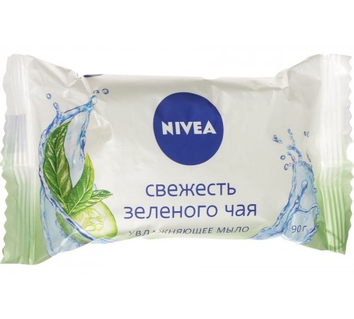 Мыло-уход Nivea Огурец и зеленый чай (90 гр)