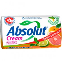 Мыло туалетное Absolut Cream Грейпфрут и бергамот (90 гр)
