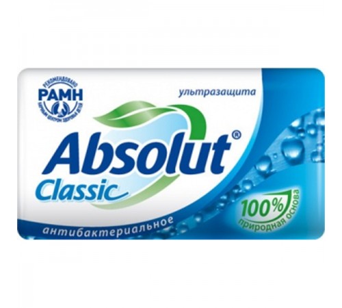 Мыло туалетное Absolut Classic Ультразащита (90 гр)