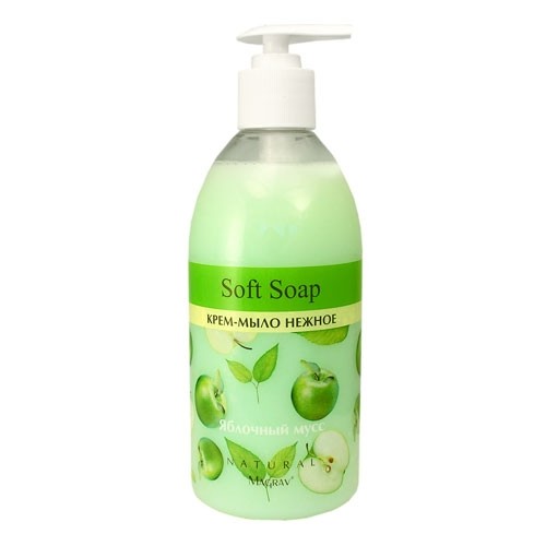 Крем-мыло Magrav Soft soap Яблочный мусс (530 мл)