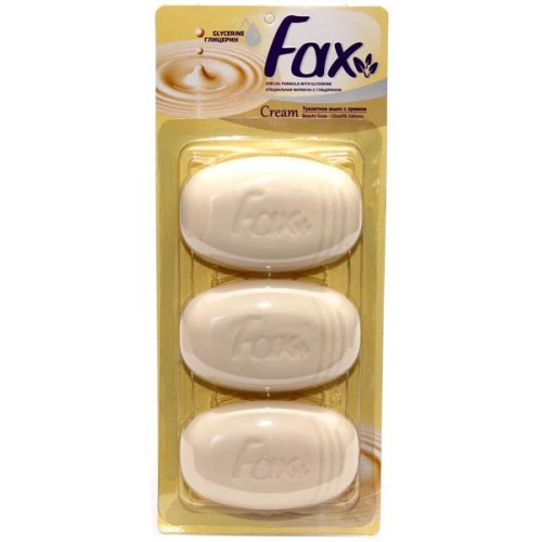Мыло туалетное Fax Cream (3*115 гр)