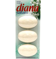 Мыло туалетное Diana Safari Ландыш (3*115 гр)