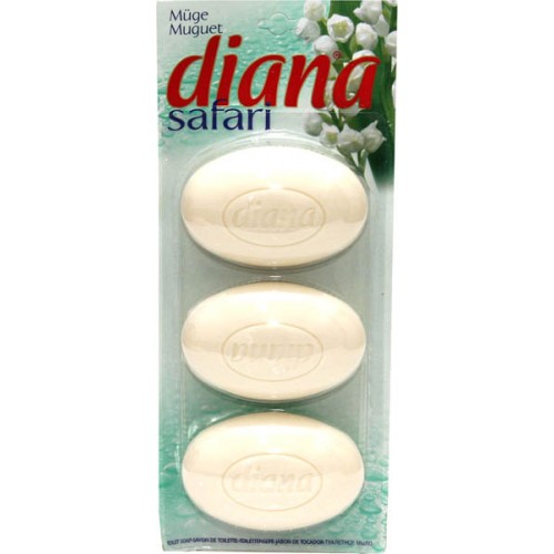 Мыло туалетное Diana Safari Ландыш (3*115 гр)