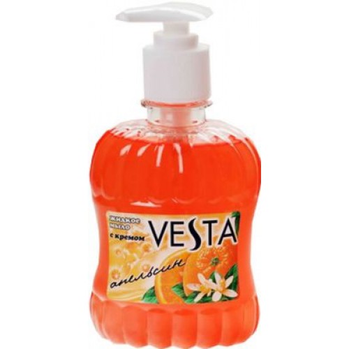 Мыло жидкое Vesta Апельсин - дозатор (315 мл)