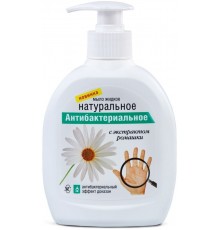Мыло жидкое Натуральное Антибактериальное с экстрактом ромашки (300 мл)