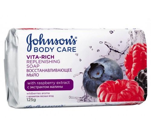 Мыло туалетное Johnson's Body Care Vita Rich Лесные ягоды (125 гр)