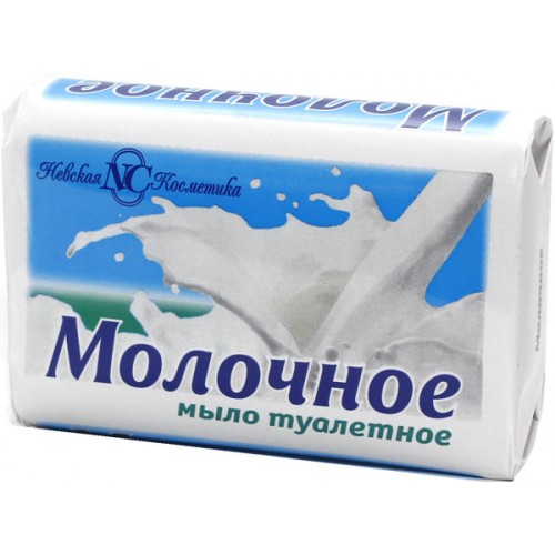 Мыло туалетное Натуральные ароматы Молочное (90 гр)