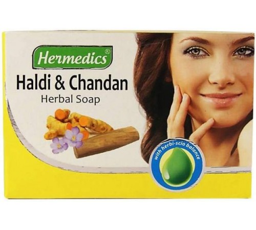 Мыло туалетное Hermedics Haldi & Chandan (100 гр)