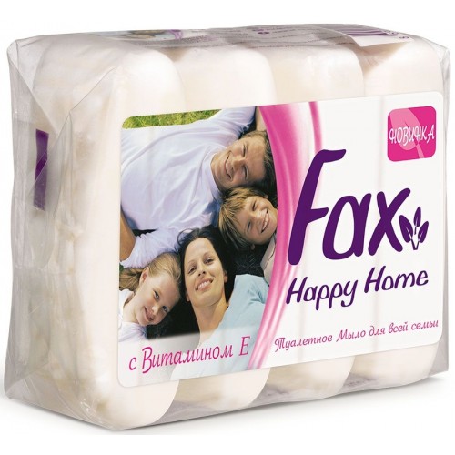 Мыло туалетное Fax Happy Home Cream (4*70 гр)