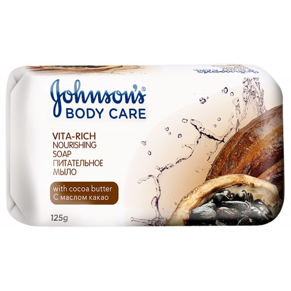 Мыло туалетное Johnson's Body Care Vita Rich Какао (125 гр) Мыло туалетное Johnson's Body Care Vita Rich Какао (125 гр)