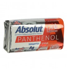 Мыло туалетное Absolut Pro Серебро + пантенол (90 гр)
