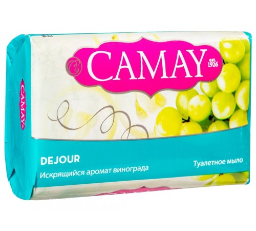 Мыло туалетное Camay Dejour Искрящийся виноград (85 гр)