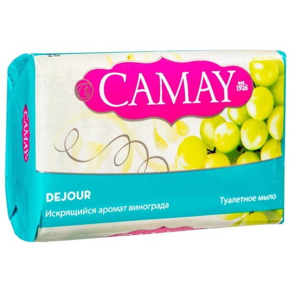 Мыло туалетное Camay Dejour Искрящийся виноград (85 гр) Мыло туалетное Camay Dejour Искрящийся виноград (85 гр)