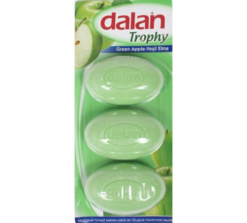 Мыло туалетное Dalan Trophy яблоко (3*90 гр)