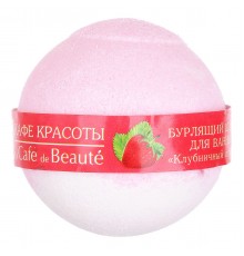 Бурлящий шарик для ванны Клубничный сорбет (120 гр)