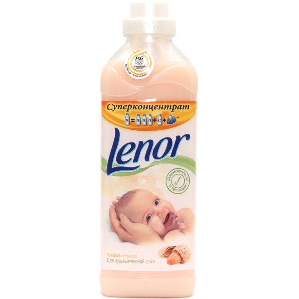 Кондиционер-суперконцентрат для белья Lenor Детский Миндальное масло (1 л) Кондиционер-суперконцентрат для белья Lenor Детский Миндальное масло (1 л)