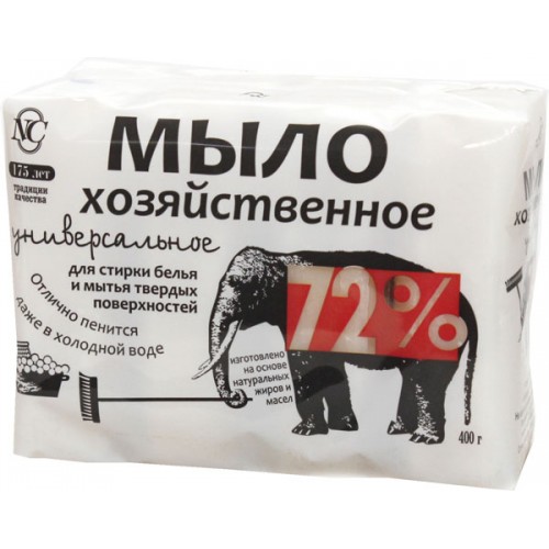Мыло хозяйственное 72% Универсальное (4х100 гр)
