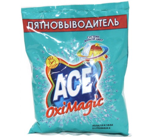 Пятновыводитель ACE Oxi Magic Color (200 гр)