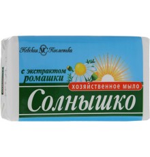 Мыло хозяйственное Солнышко Ромашка (140 гр)