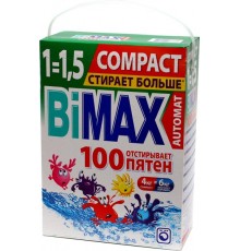 Стиральный порошок Bimax Compact Автомат 100 Пятен (4 кг)