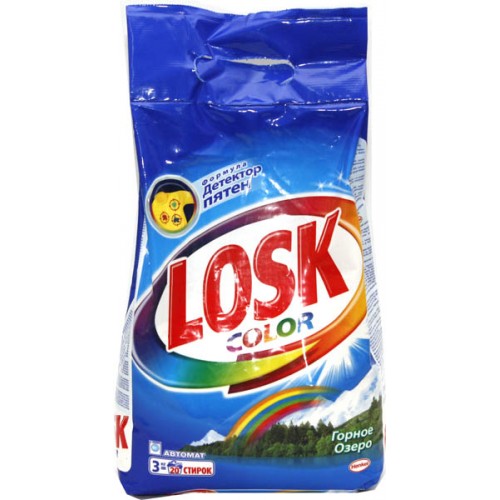 Стиральный порошок Losk Автомат Color Горное озеро (3 кг)