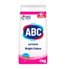 Стиральный порошок ABC Яркие цвета (6 кг)