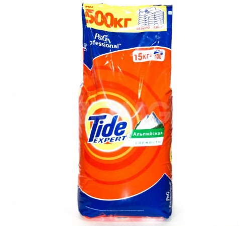 Стиральный порошок Tide Автомат Эксперт Альпийская свежесть (15 кг)