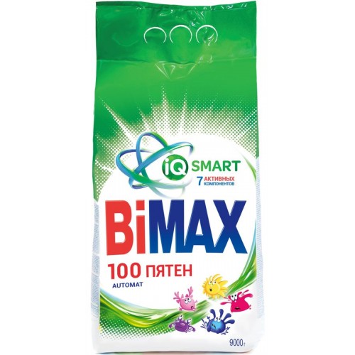 Стиральный порошок BiMax 100 пятен (9 кг)