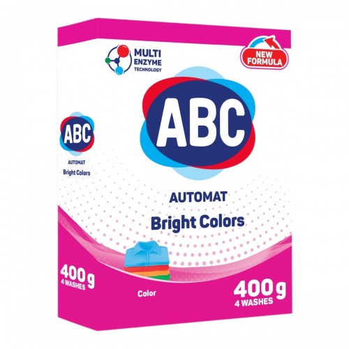 Стиральный порошок ABC Яркие цвета (400 гр)