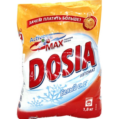 Стиральный порошок Dosia Автомат Белый снег (1.8 кг)