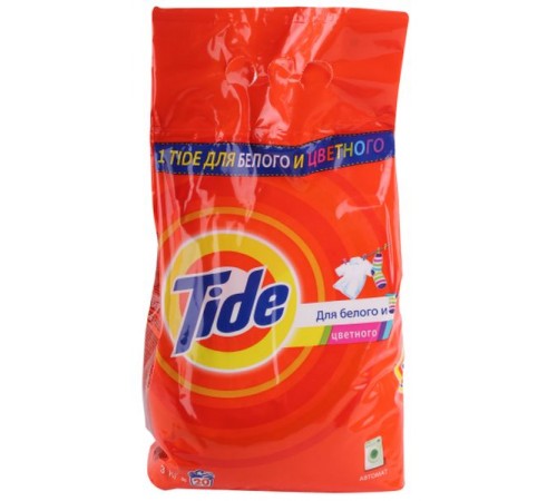 Стиральный порошок Tide Автомат Для белого и цветного (3 кг)