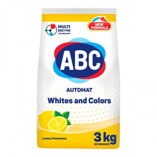 Стиральный порошок ABC Лимонная свежесть (3 кг)