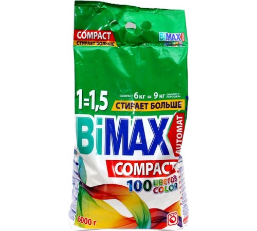 Стиральный порошок BiMax Color Автомат (6 кг)